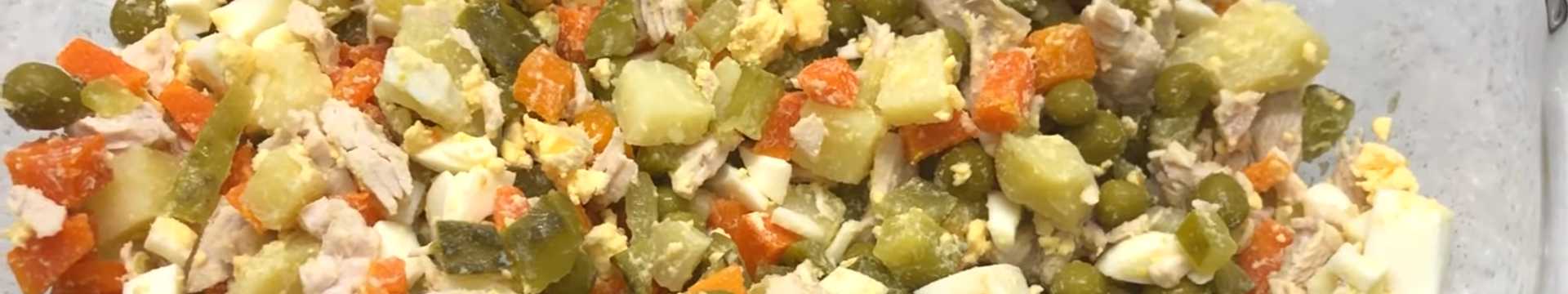 Salade Olivier à la dinde