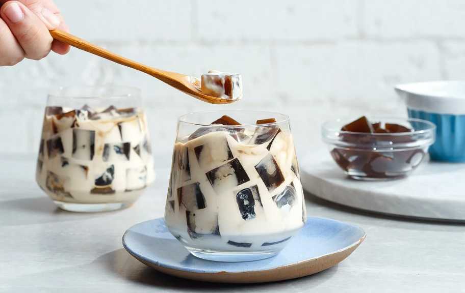 Recette : Gelée de café à la crème