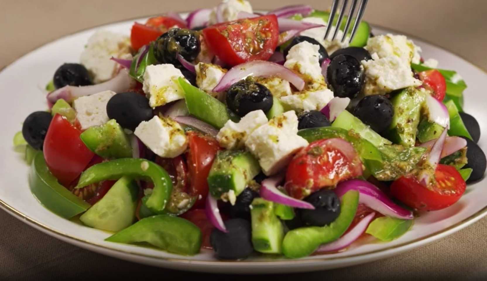 Image du plat : Salade grecque classique