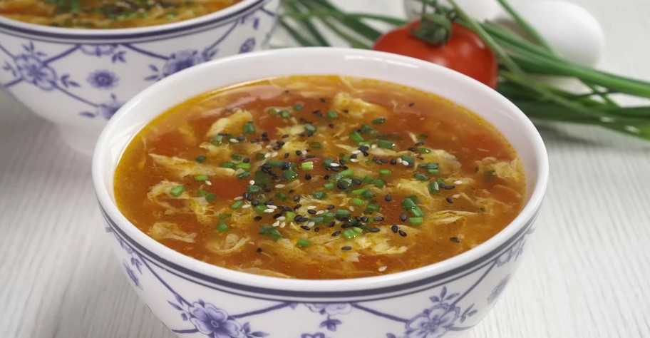 Recette : Soupe chinoise aux tomates et aux œufs
