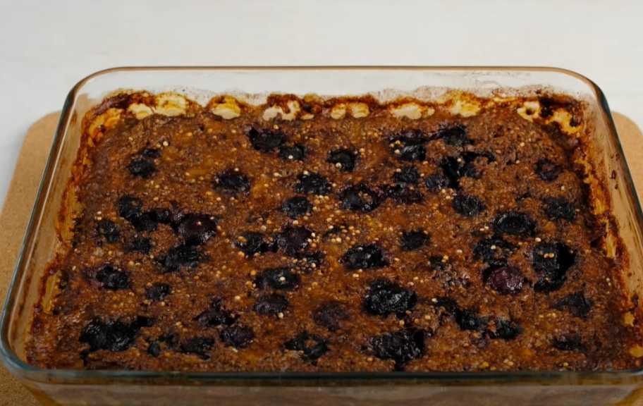 Recette : Casserole de quinoa et de fruits