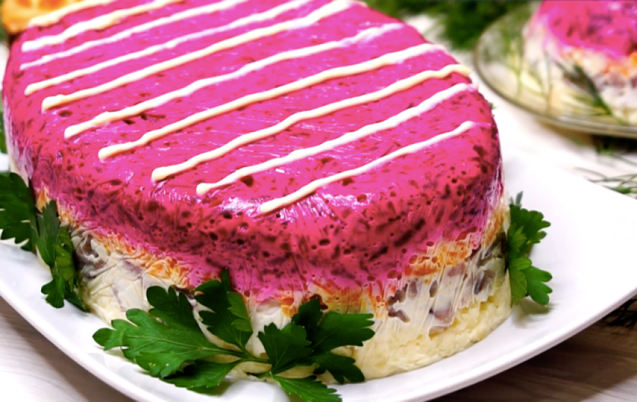 Recette : Hareng enrobé de gélatine