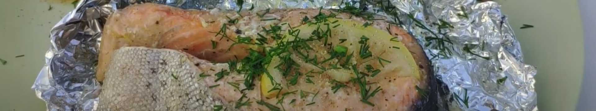 Truite grillée au charbon de bois