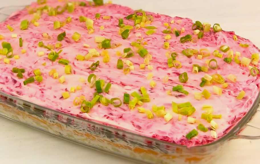 Recette : Hareng sous un manteau de fourrure sans le hareng