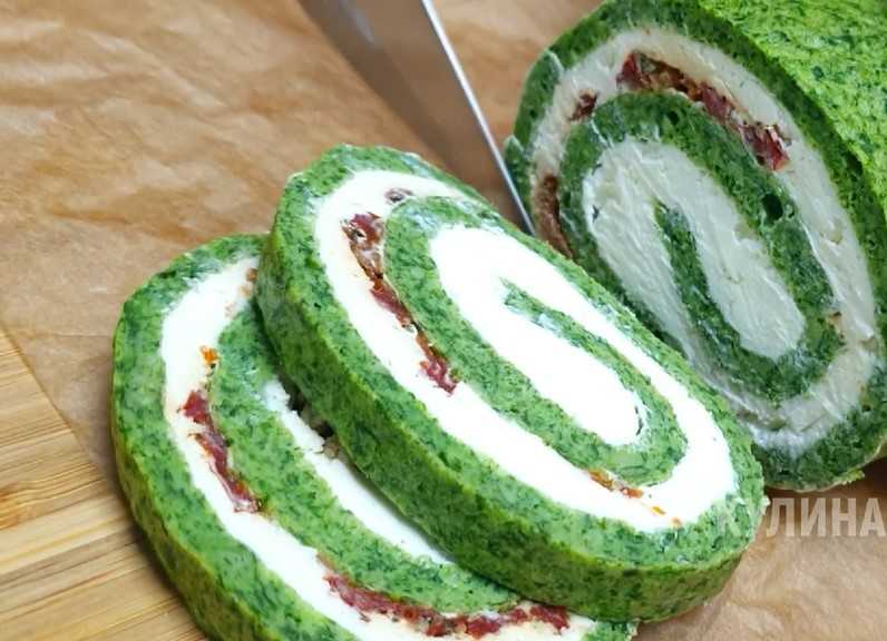 Recette : Rouleau apéritif aux épinards