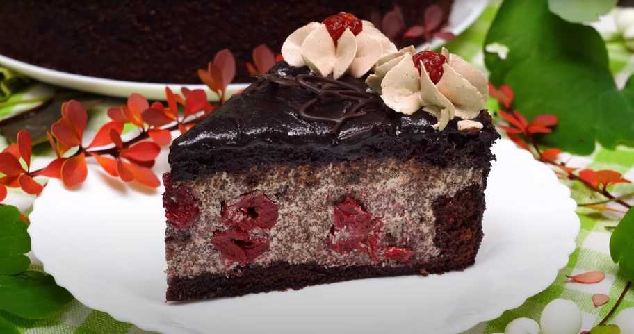 Recette : Gâteau aux cerises ivres