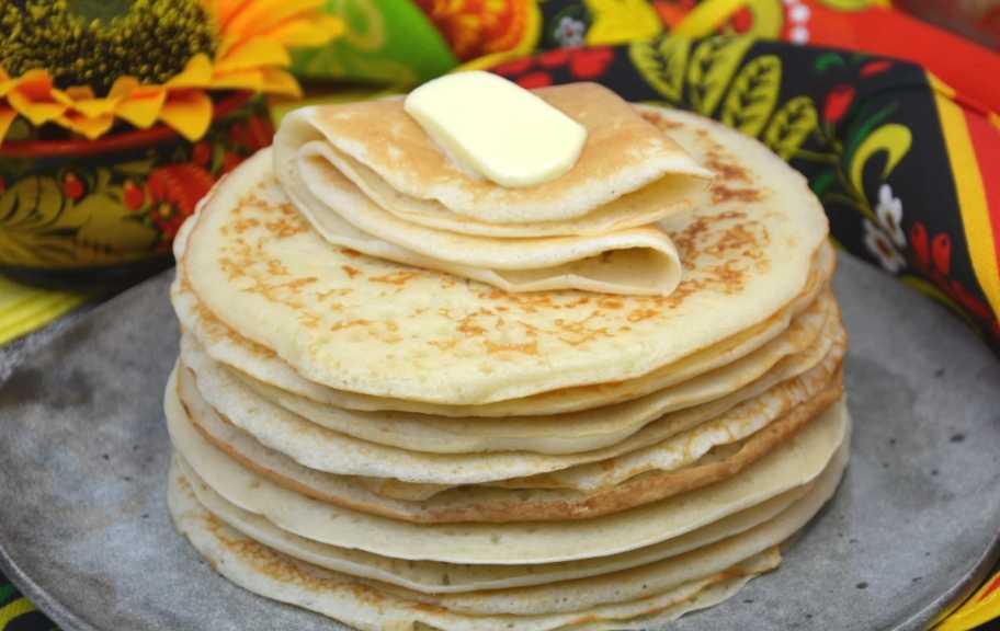 Recette : Crêpes épaisses à la levure