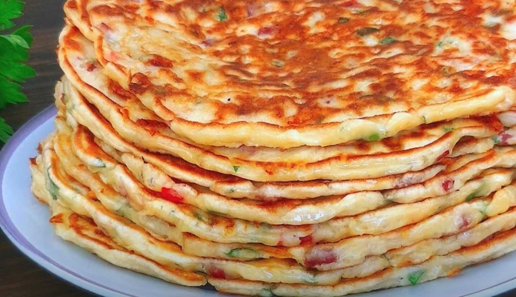 Image du plat : Pains plats aux légumes et aux herbes