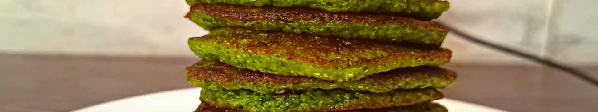 Beignets de courgettes aux épinards