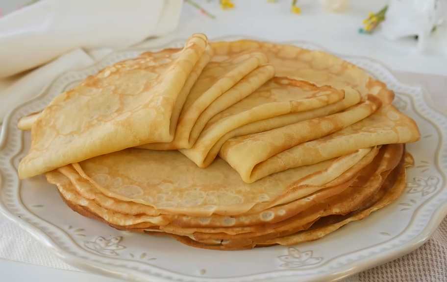 Recette : Crêpes au lait et à la vanille