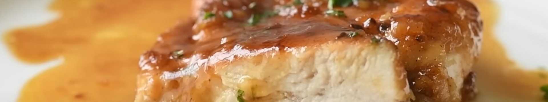 Blanc de poulet au miel et à l'ail