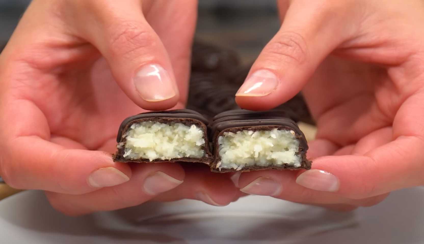 Image du plat : Bonbons chocolat-noix de coco