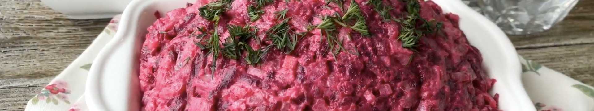 Hareng paresseux sous un manteau de fourrure