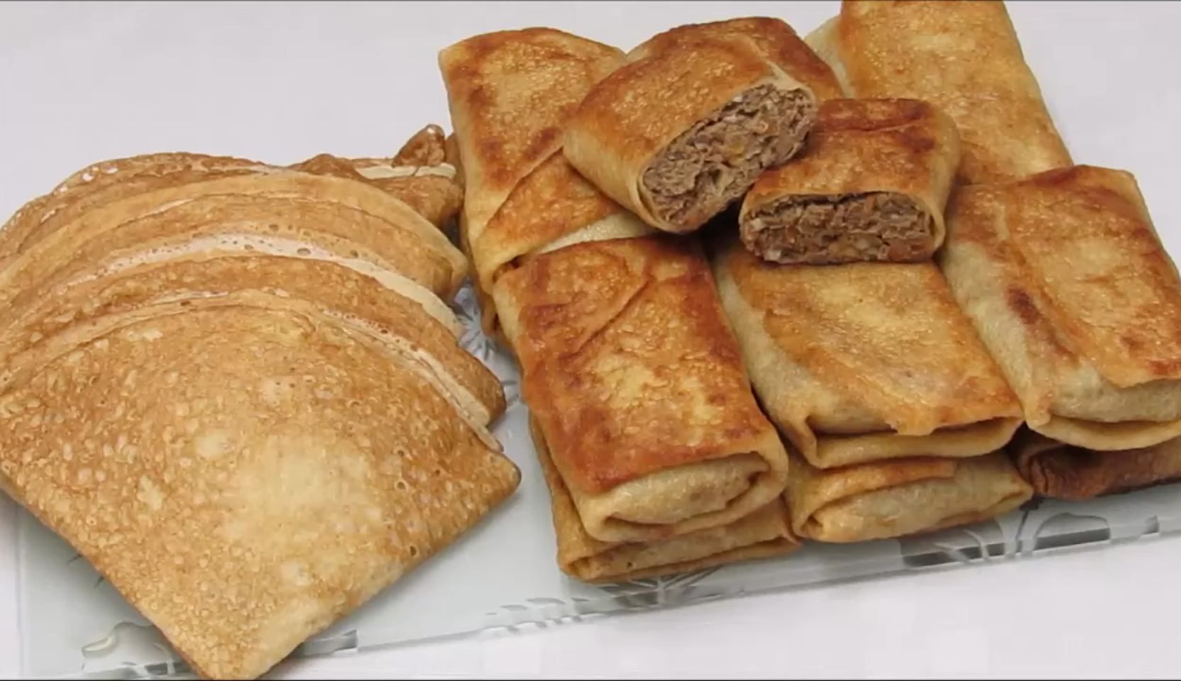 Image du plat : Crêpes au foie de poulet