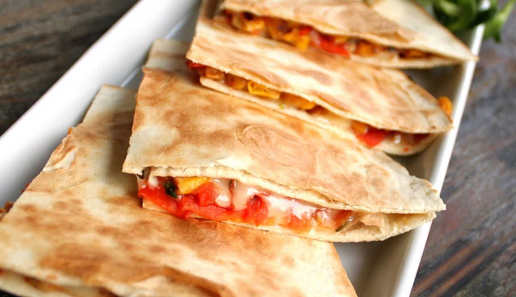Image du plat : Lavash aux tomates et au fromage