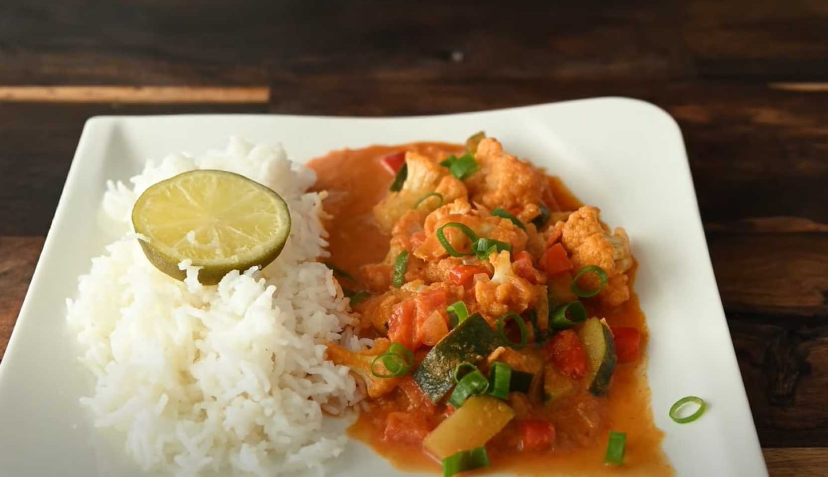 Image du plat : Curry végétalien