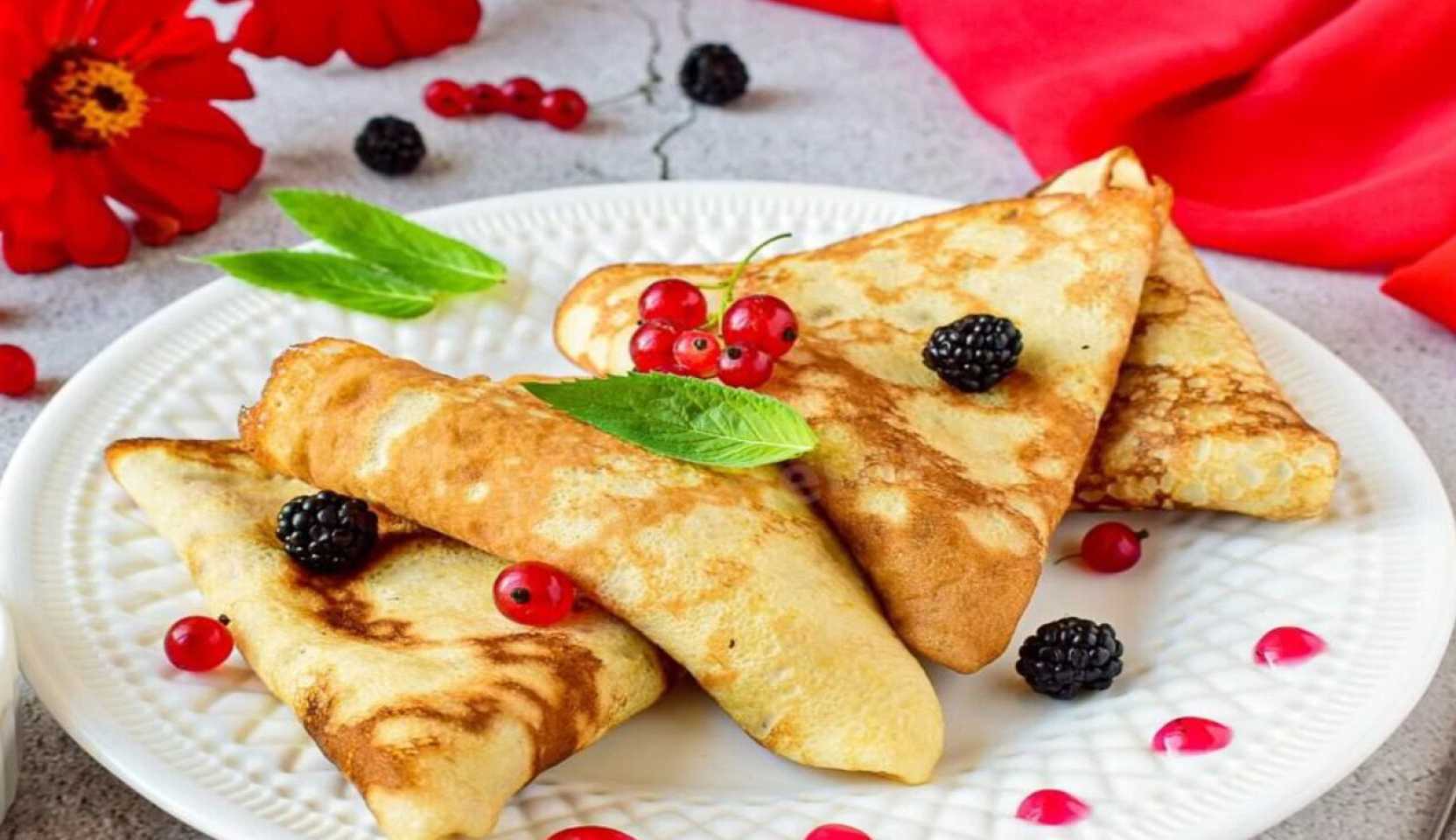 Image du plat : Crêpes au lait en bouteille