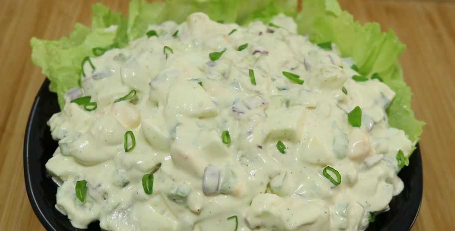 Recette : Salade de pommes de terre classique