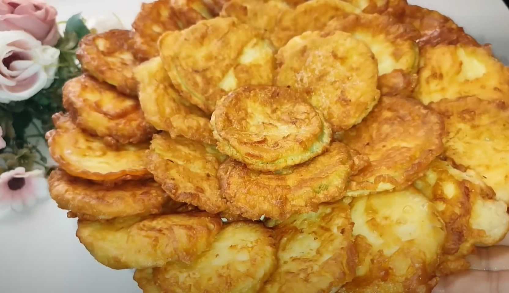 Image du plat : Courgettes panées frites