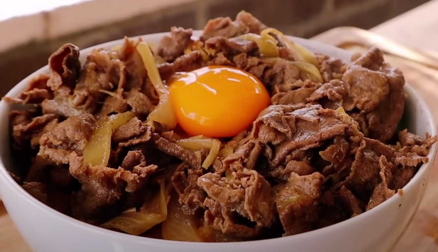 Image du plat : Gyudon – bœuf à la japonaise