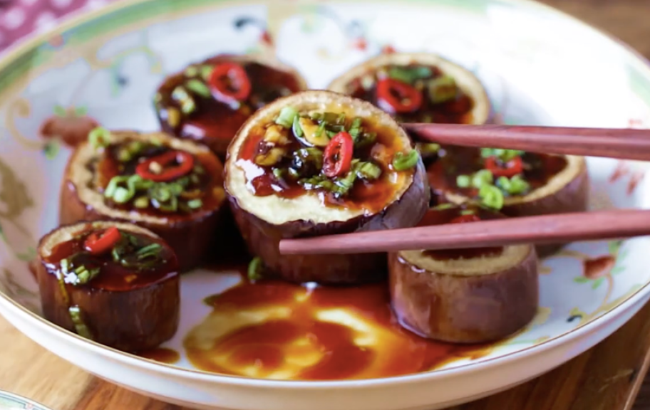 Recette : Aubergines chinoises