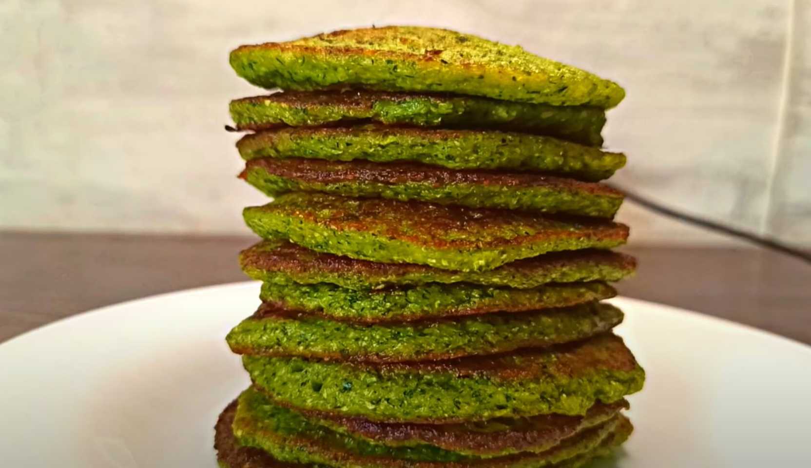 Image du plat : Beignets de courgettes aux épinards