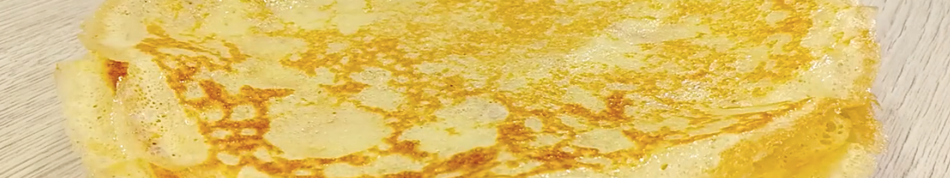 Crêpes sans farine