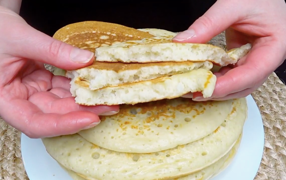 Recette : Crêpes épaisses au kéfir