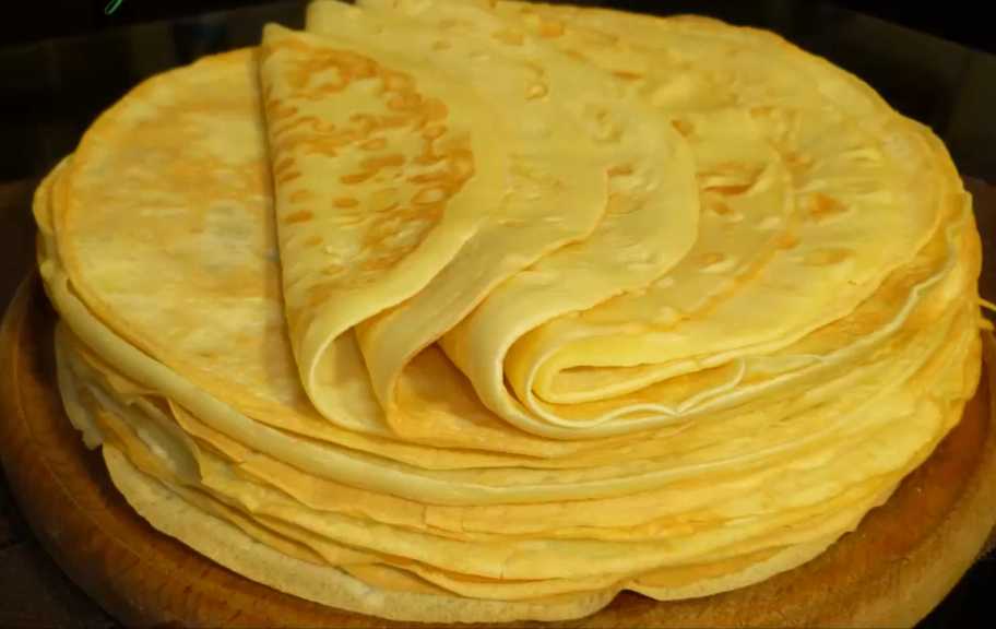 Recette : Crêpes à la mayonnaise