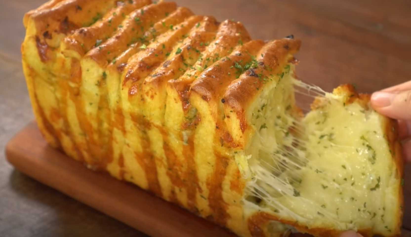 Image du plat : Pain à l'ail et au fromage