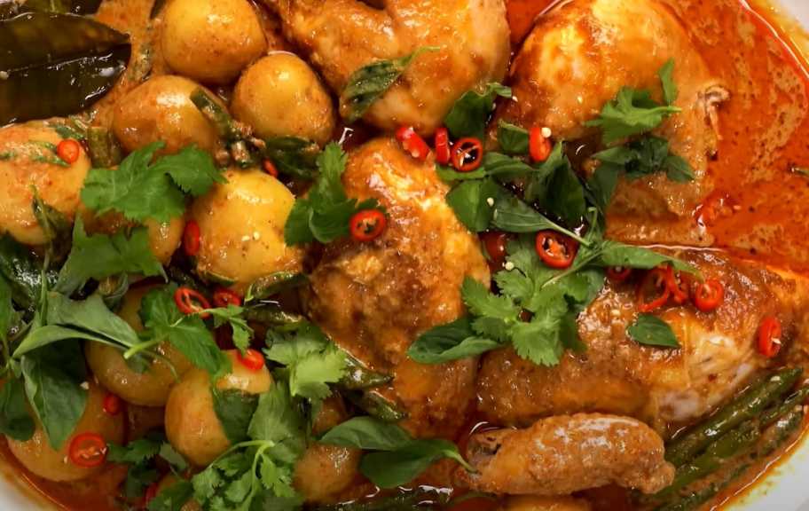 Recette : Curry de poulet thaï