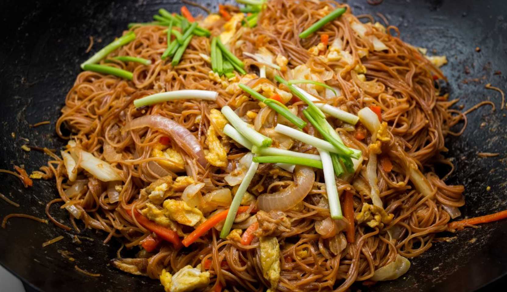 Image du plat : Nouilles sautées « longueur de vie »