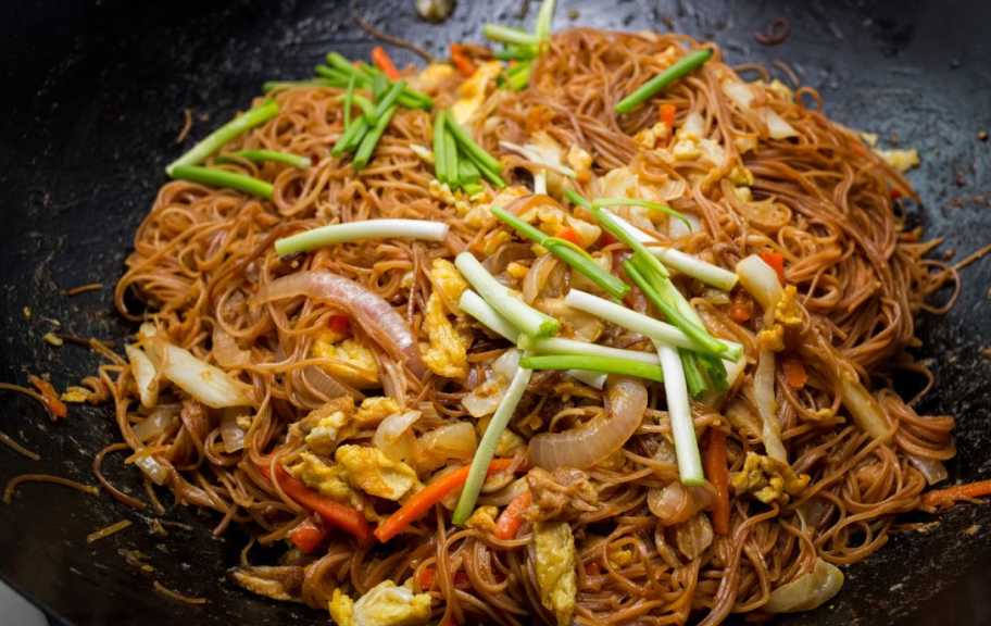 Recette : Nouilles sautées de longévité