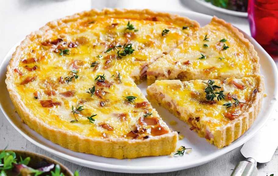 Recette : Quiche lorraine classique