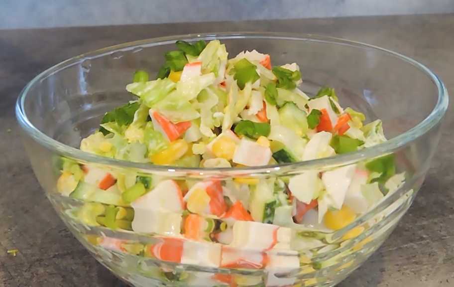 Recette : Salade de crabe à la laitue iceberg