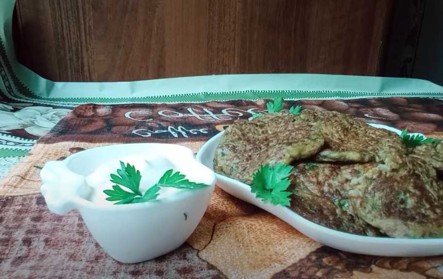 Recette : Crêpes au foie et aux courgettes