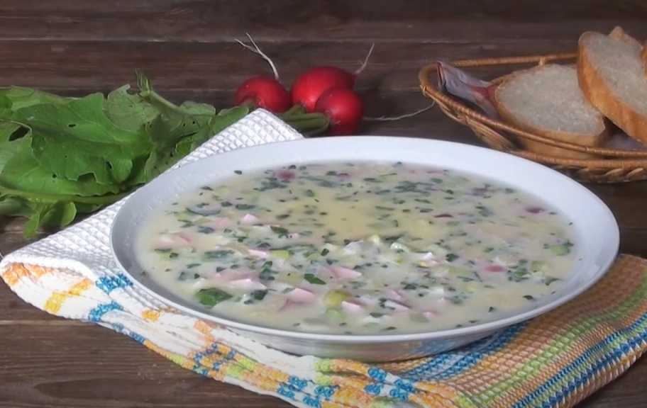 Recette : Okroshka au kvas blanc