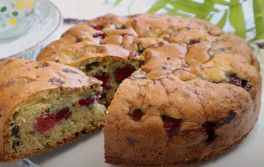 Recette : Charlotte aux cerises au four