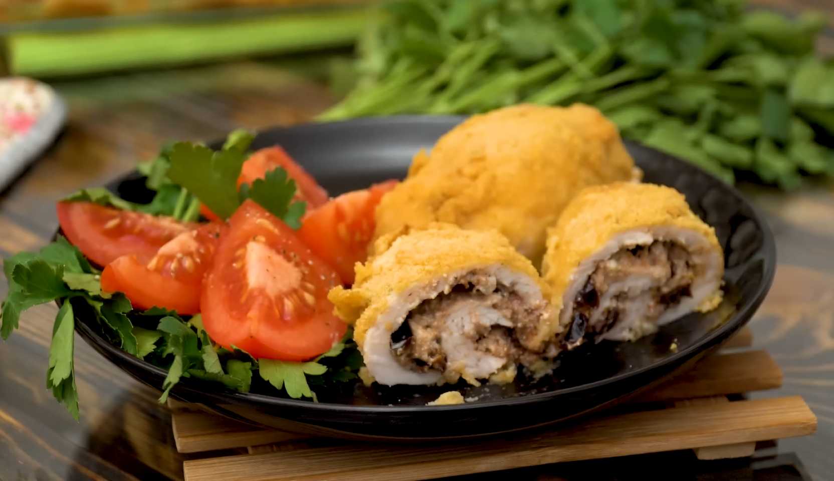 Image du plat : Rouleaux de poulet aux pruneaux