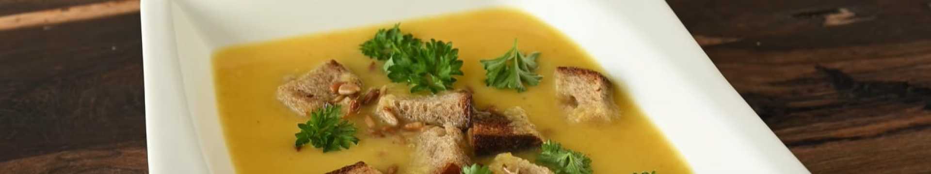 soupe à la purée de radis daikon