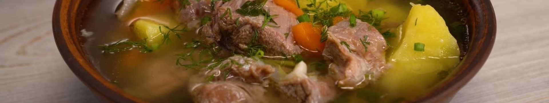 Soupe de bœuf et de légumes