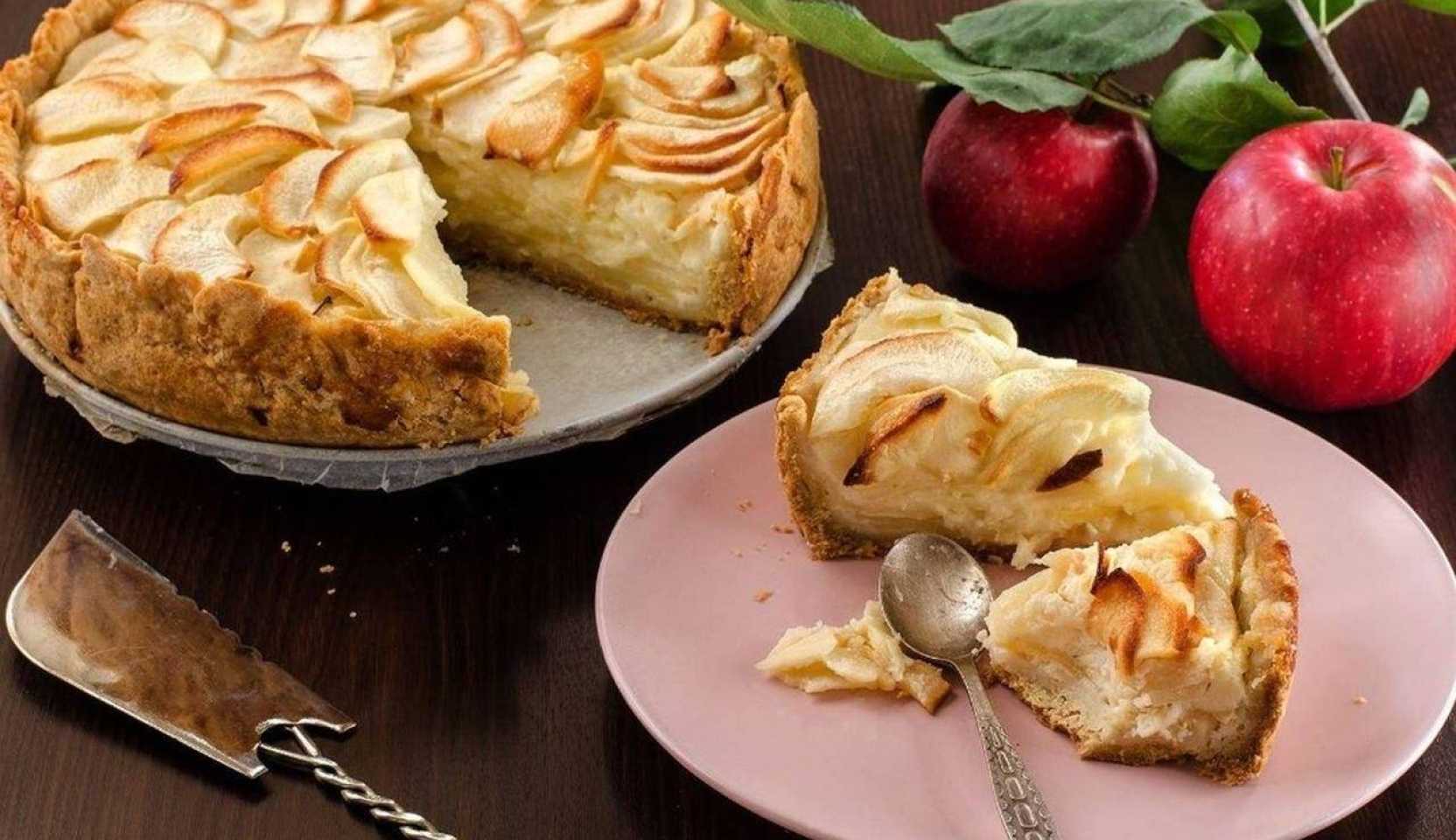 Image du plat : Tarte aux pommes Tsvetaevsky