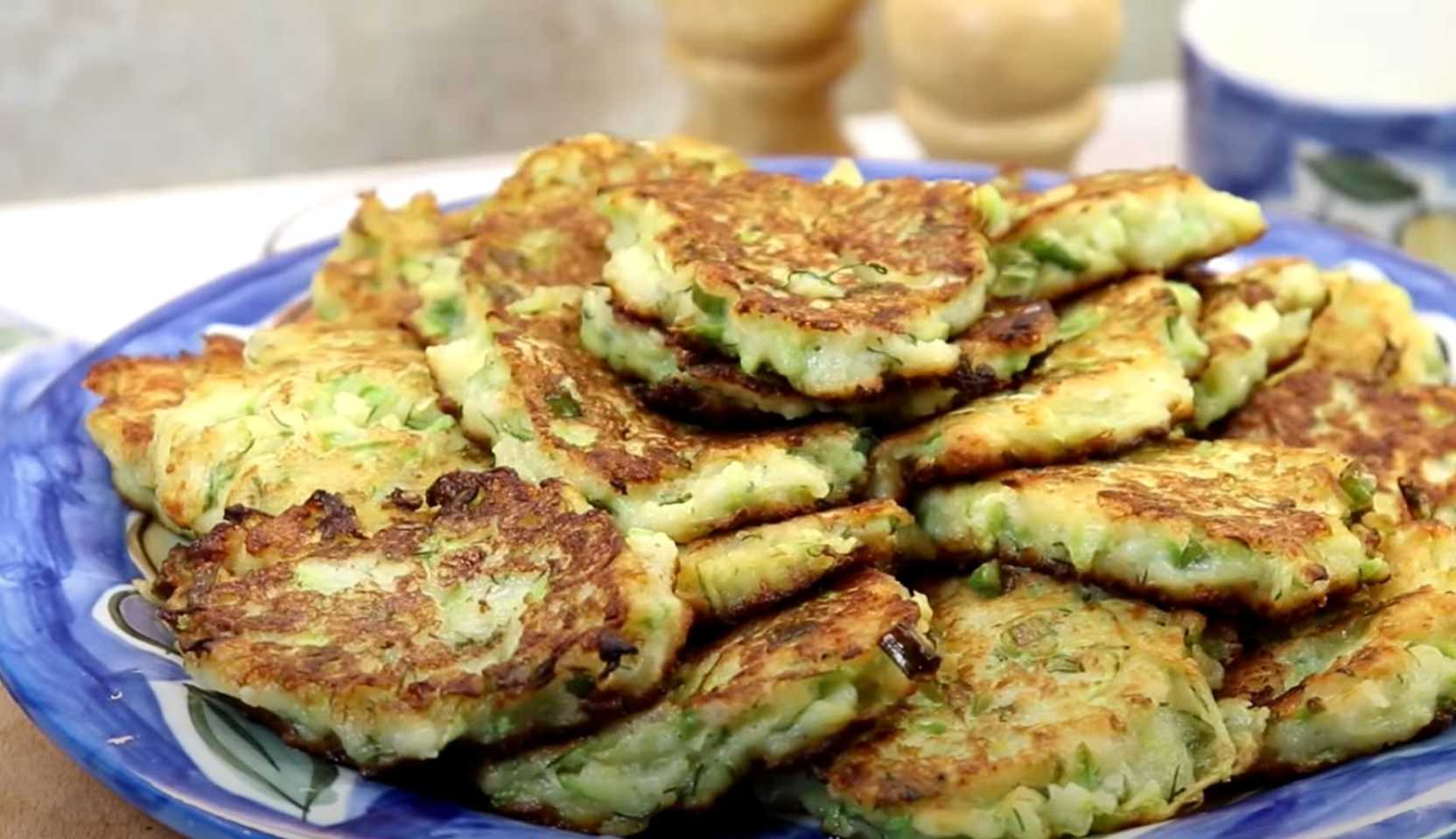 Image du plat : Beignets de courgettes à la grecque