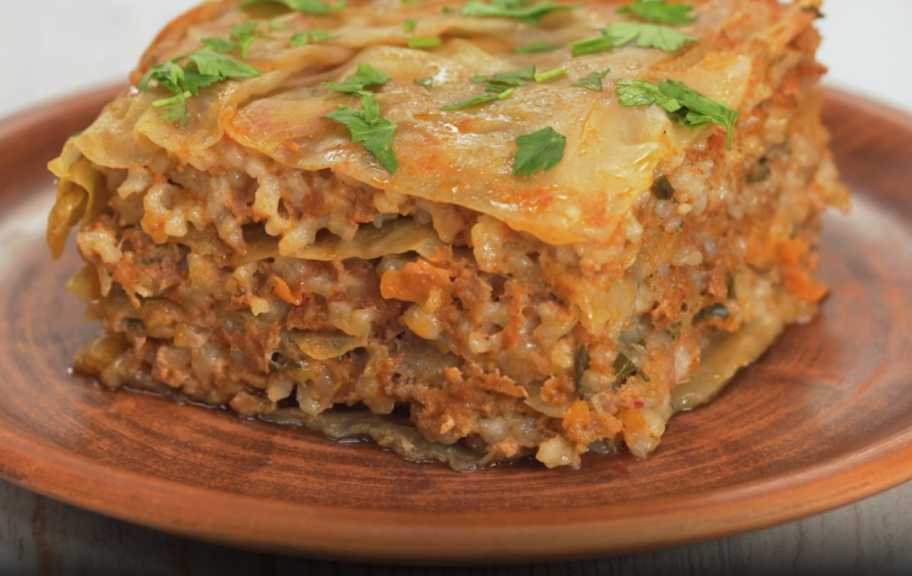 Recette : Gratin de chou à la viande hachée