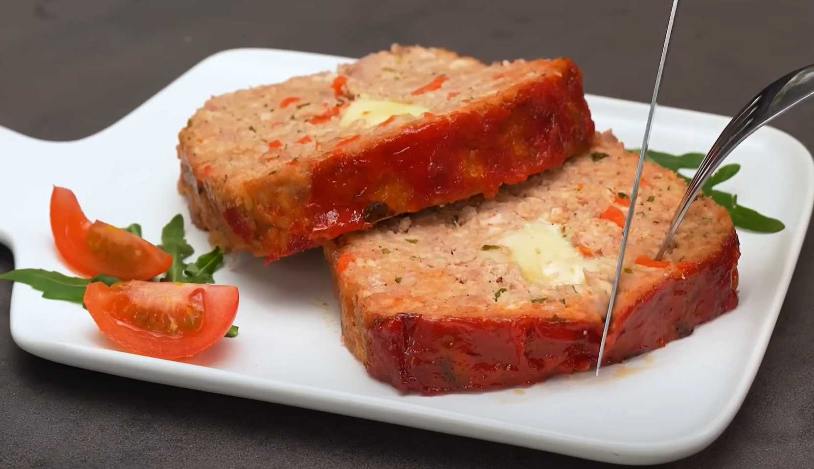 Image du plat : Casserole de viande hachée au fromage et aux légumes