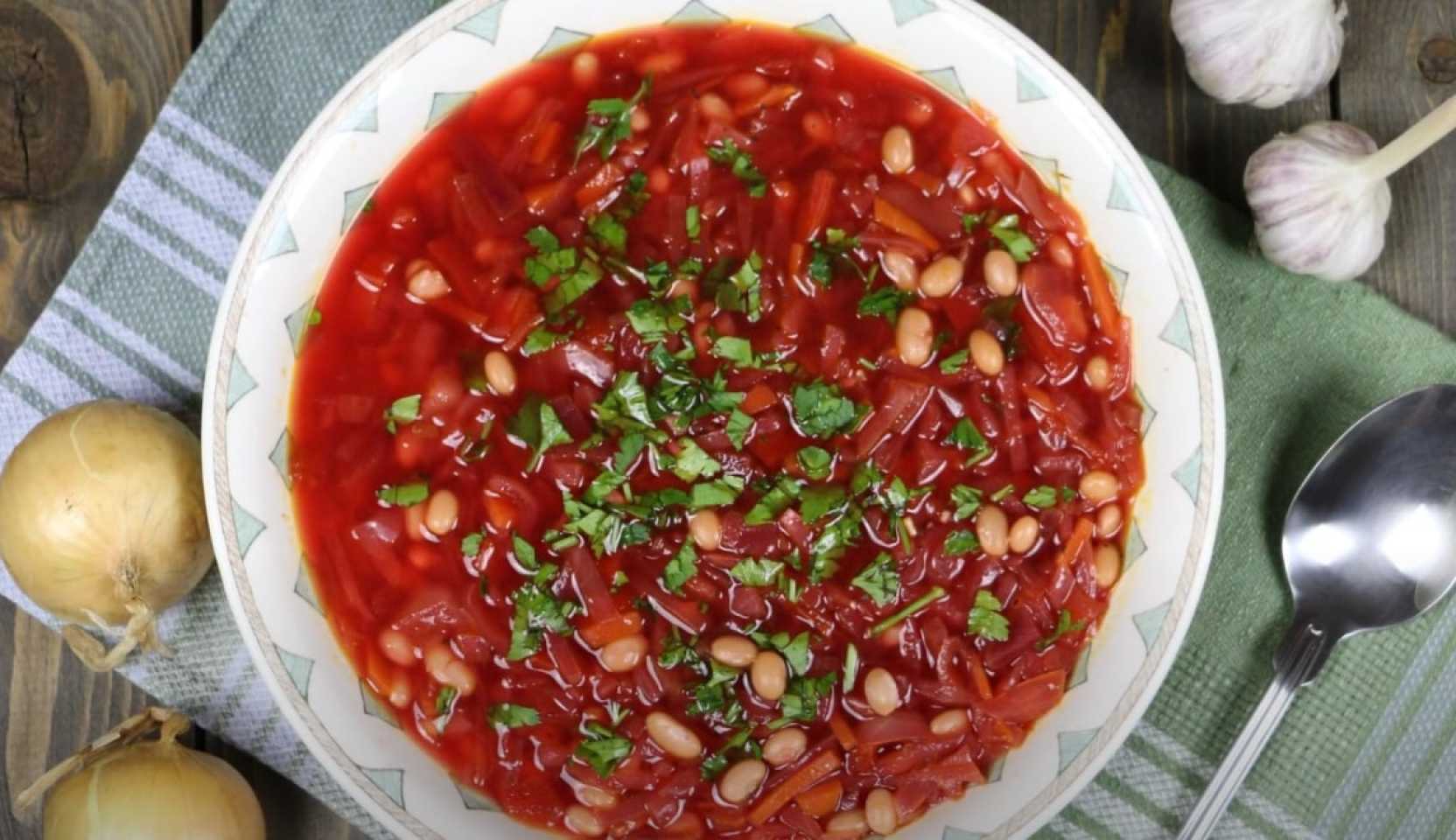 Image du plat : bortsch de Carême