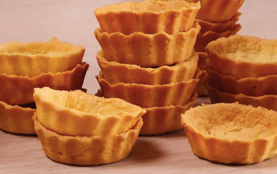 Recette : Tartelettes sablées pour salades et amuse-bouche