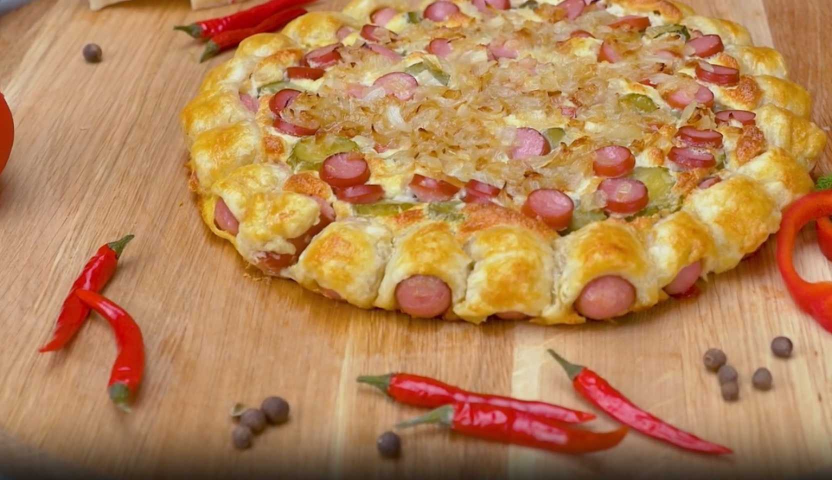 Image du plat : Pizza Hot Dog