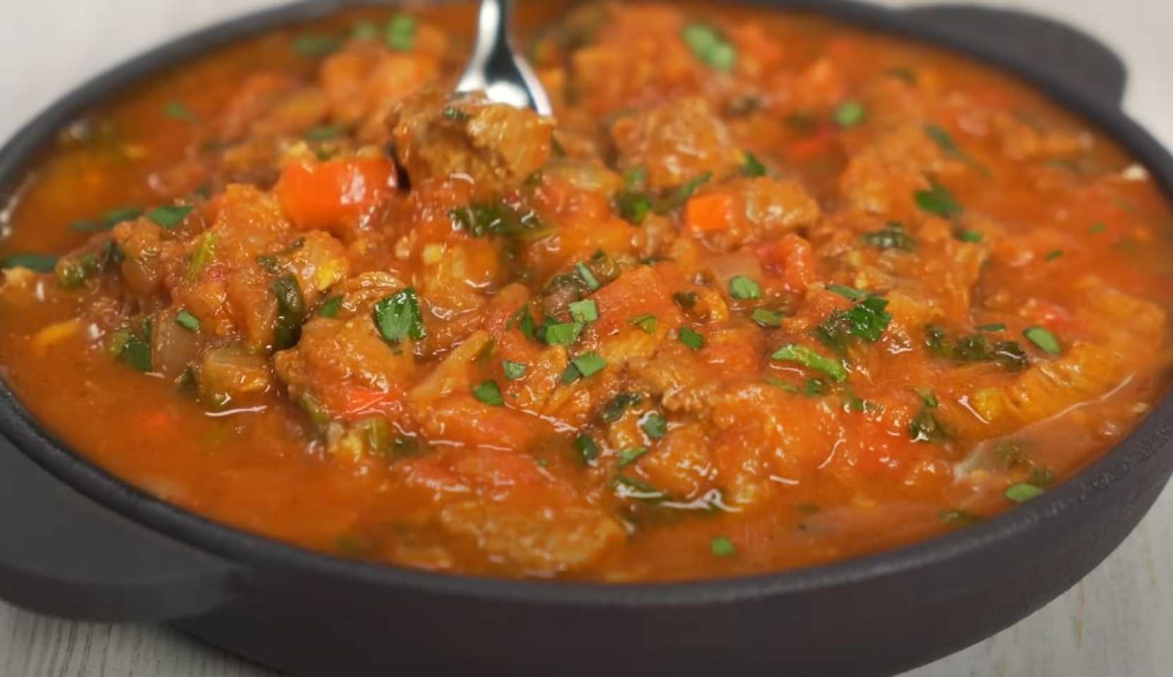 Image du plat : chashushuli géorgien