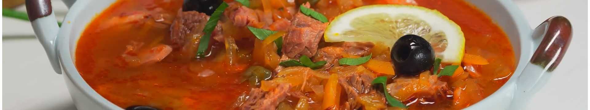 Solyanka classique à la viande